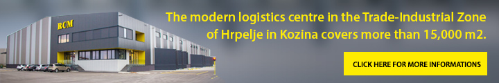 The modern logistics centre in the Trade-Industrial Zone of Hrpelje in Kozina covers more than 15,000 m2.